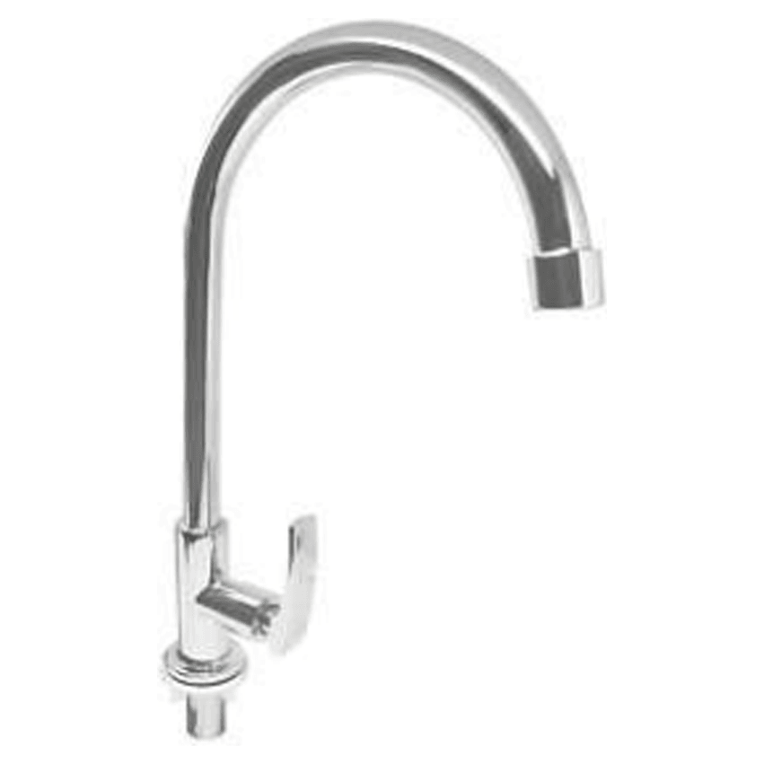 Waterhouse WH220201 Gooseneck Sink Tap Faucet Long Lever Handle 21 Waterhouse WH220201 Gooseneck Sink Tap Faucet Long Lever Handle 21